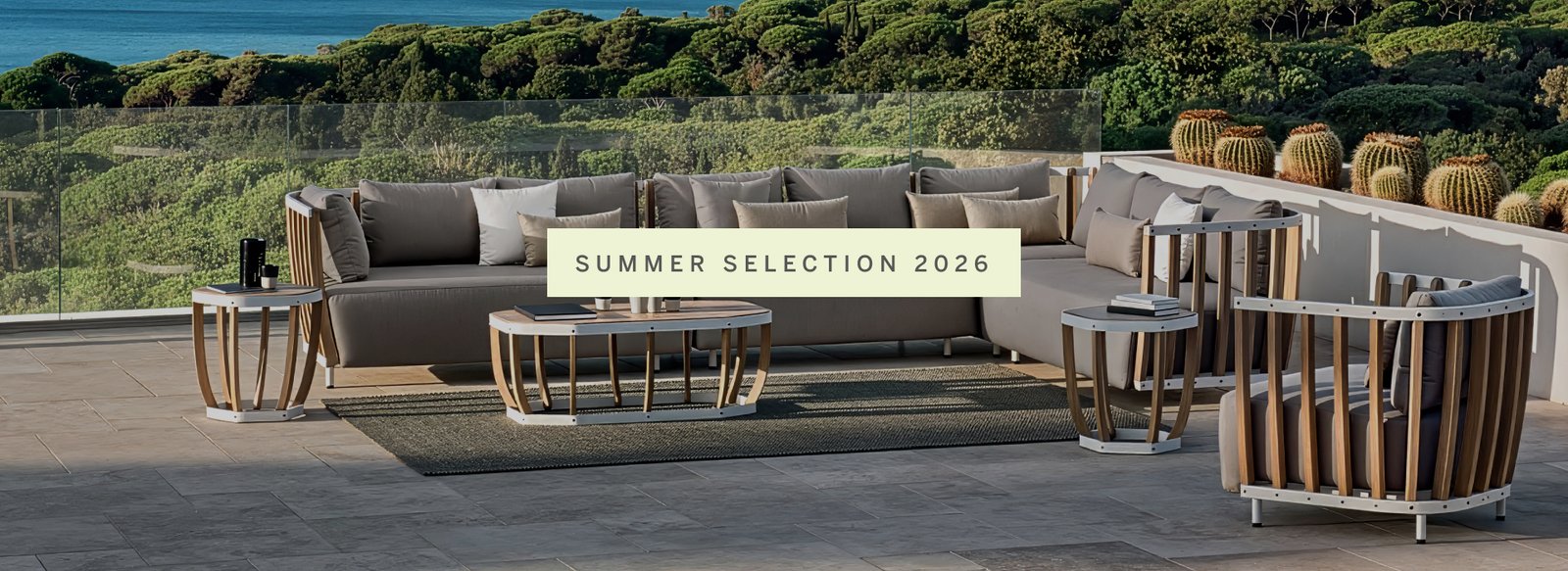 Summer Selection 2026 – arredamento Outdoor in pronta consegna